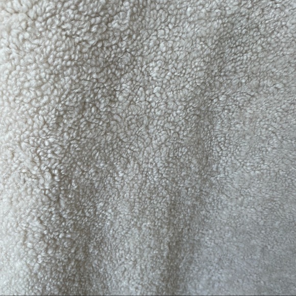 H&M Sherpa teddy coat cream size xs - Picture 9 of 9
